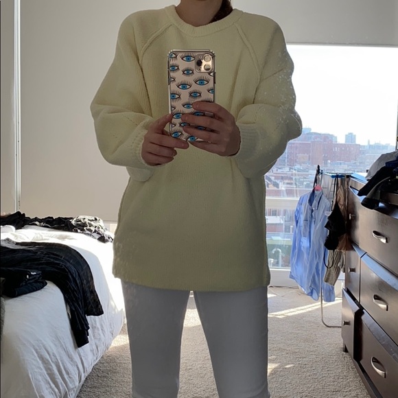 Butter yellow soft sweater by Free People - Picture 4 of 5